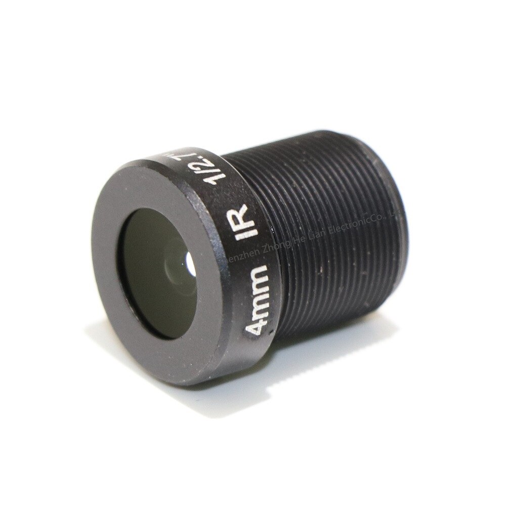 4mm Lens 3.0 MegaPixel 76 Degree MTV M12 x 0.5 Mount Infrared Night Vision Lens For CCTV Security Camera