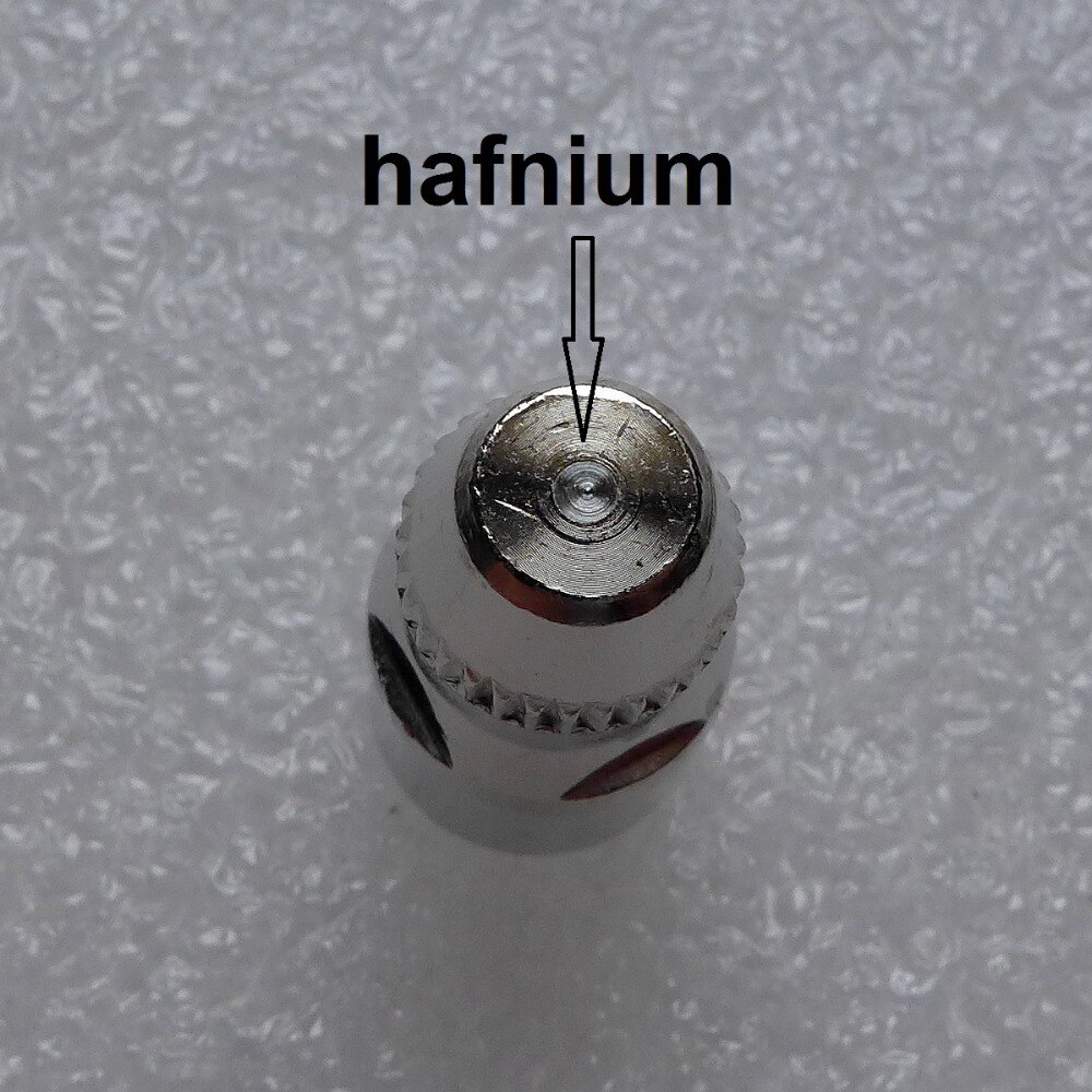 Hafnium 20PK Nozzle 1.7mm + 20PK Electrode P80 Feimate Air Plasma Cutting Torch Consumables