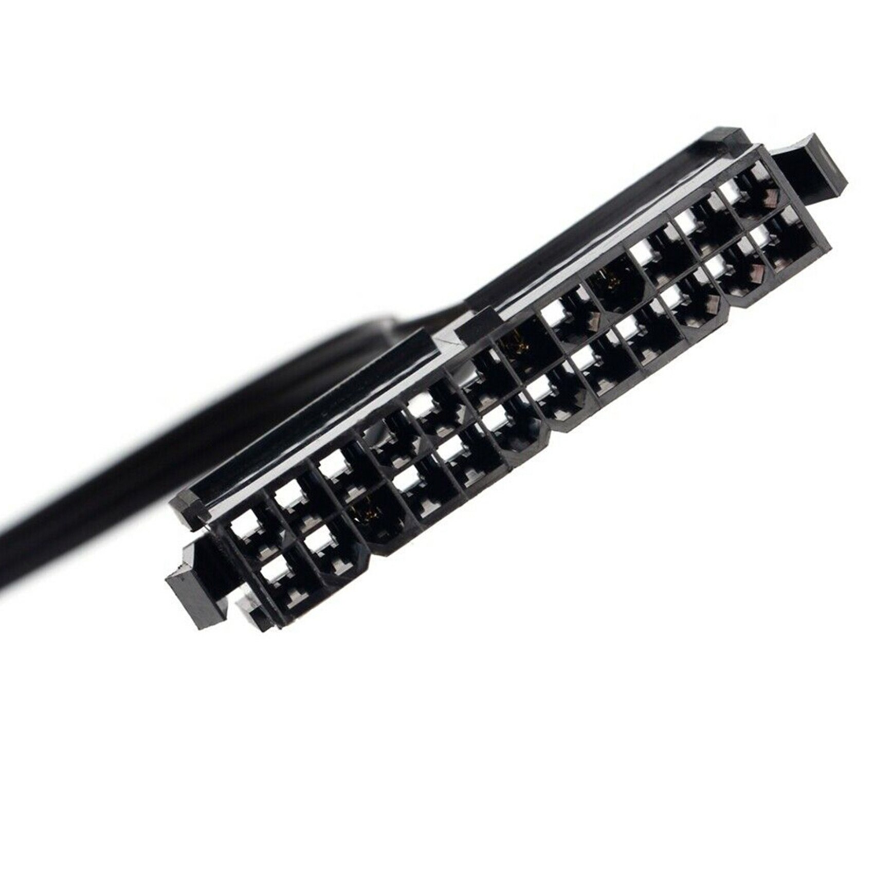 2pcs 50cm Cable Copper Tin Wire 24-Pin Female ATX PSU PC Power Supply Starter Tester Start Up Jumper with ON/OFF Switch