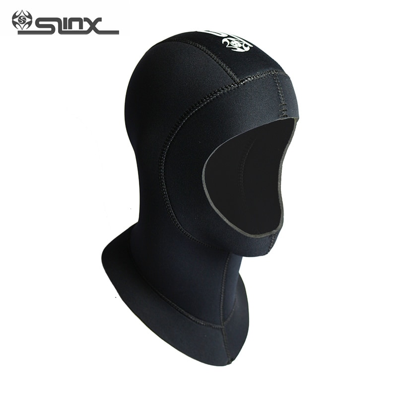 Slinx heren dames duikmuts nekmasker volledig gezichtsmasker hoed 3mm neopreen waterdicht koudebestendig speervissen zwemmen duiken capuchons