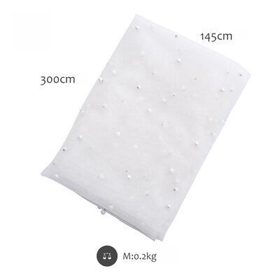 Sweetgo perle dug til kagebord 145*100cm/300cm stjerneklar univers stil baggrund klud boligindretning tilbehør: 300cm