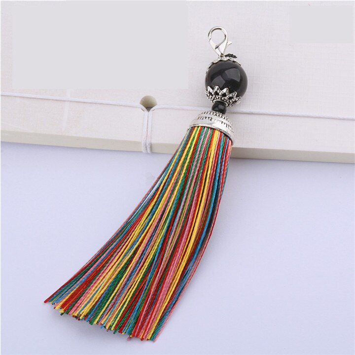 3 stuks gladde zijden kreeftensluiting kwastjes franje hanger diy knutselen kwastjes versieringen kleding gordijnen decoratie oorbellen sieraden onderdelen: Kleur kwastjes