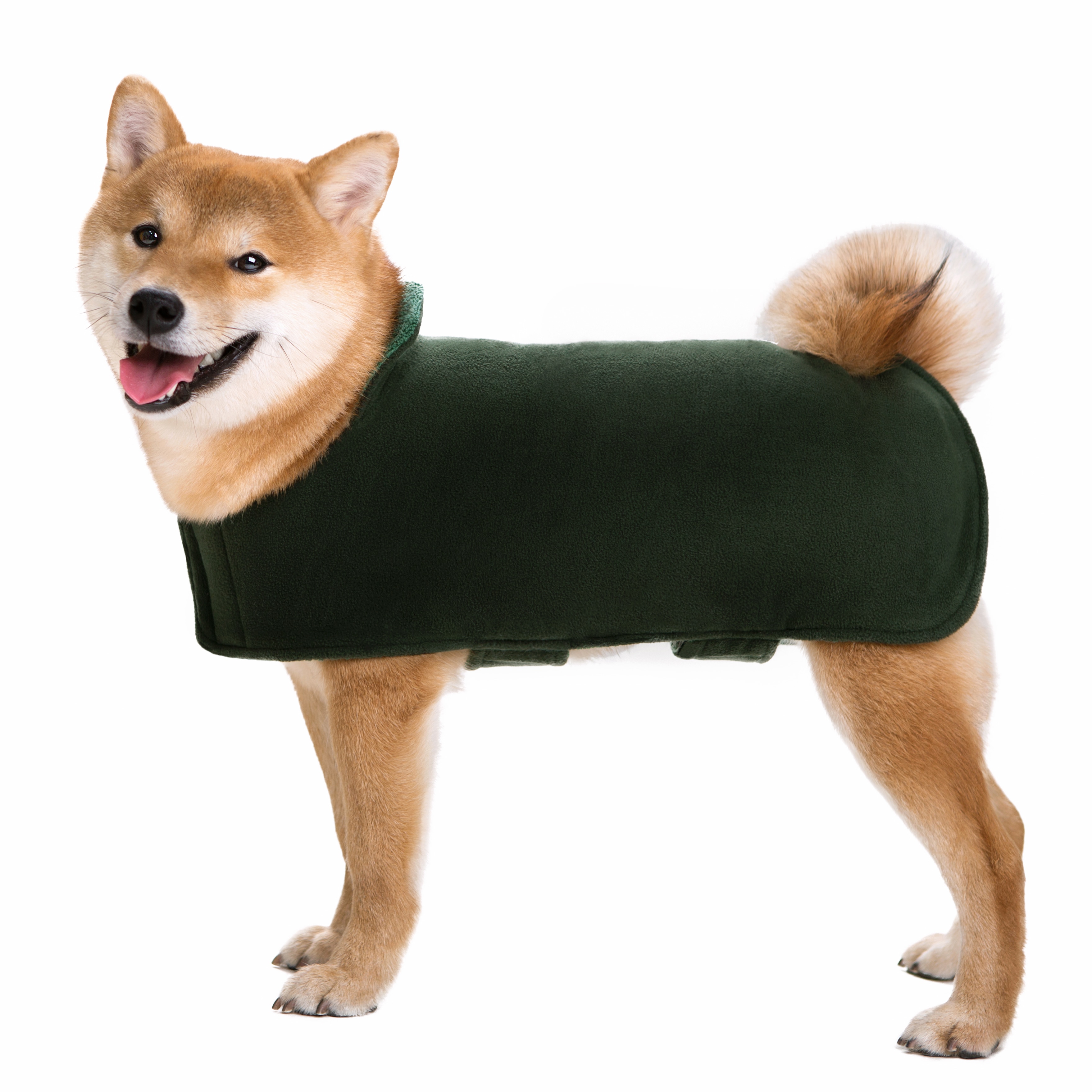 Adjustable Dog Bathrobe - Super Absorbent Pet Drying Towel for Small, Medium, Large Dogs