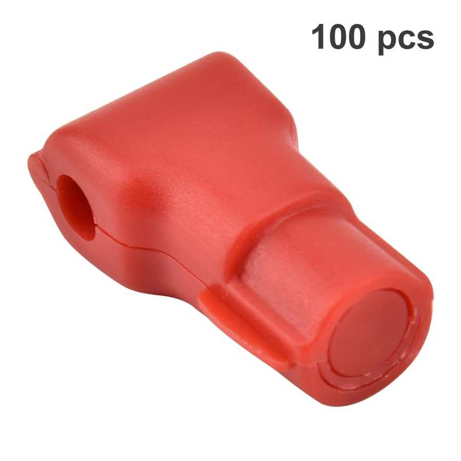 Mobile Phone Anti-theft Hook Lock Retail Store Goods Lock Red 100 Pcs
