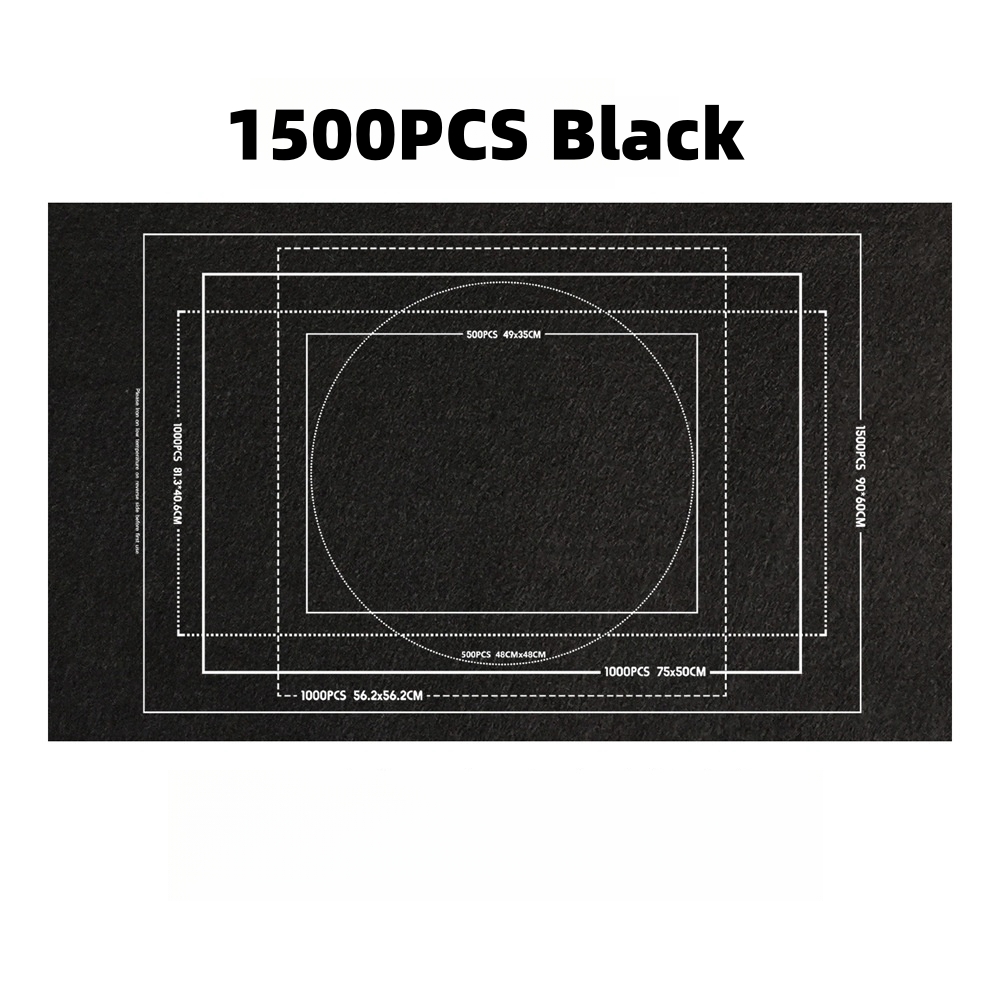 MaxRenard Jigsaw Puzzle Mat Roll Up Puzzles Board for Up to 1500, 1000, 500 Pieces Large Portable Table Saver Puzzle Keeper: Red