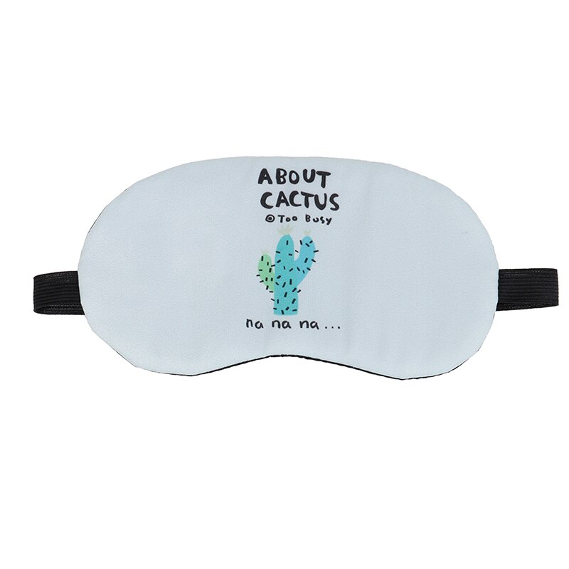 Parche de Ojos de animales de dibujos animados, funda suave acolchada para sombra para dormir, Linda máscara para dormir, descanso cómodo, venda de ojos para dormir, Parche de ojo de ayuda: 3
