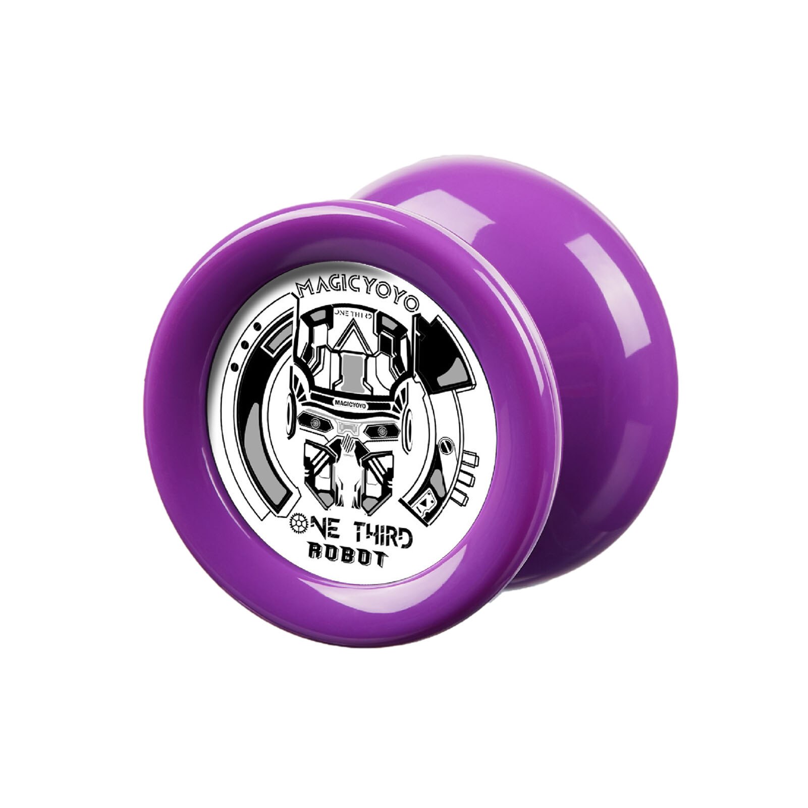 Yoyo Classic Baby Speelgoed D2 Yoyo Bal Professionele U Lager Voor Amateurs Beginners Abs Yo Yo Bal kinderen Klassieke Speelgoed: Purple