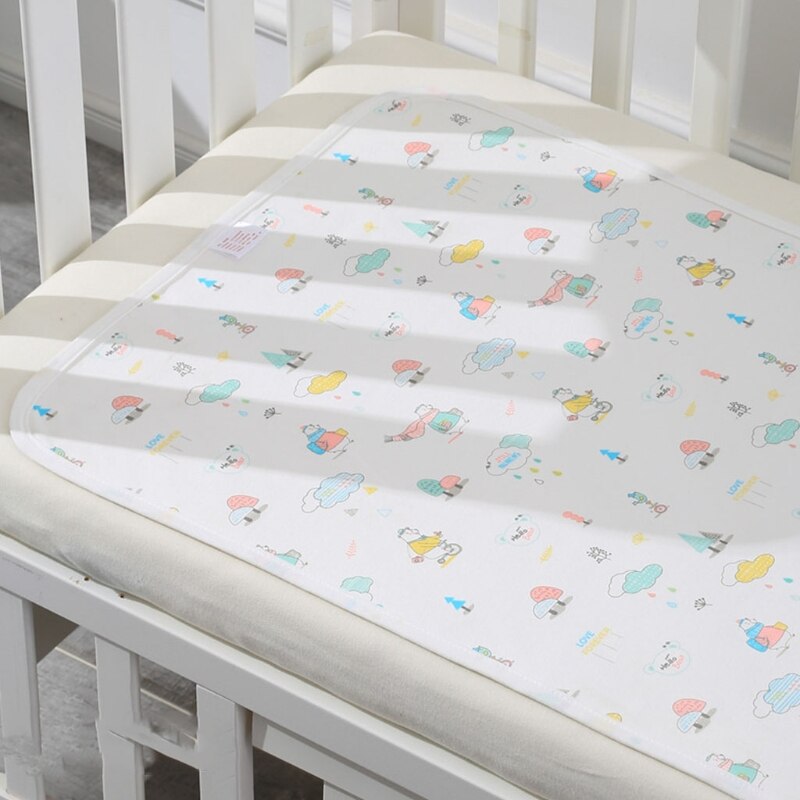 Cambiador portátil para bebé, colchoneta impermeable reutilizable para cambiador de pañales, colchón para bebé, cojín de juego de suelo, esterilla Unisex para Bo