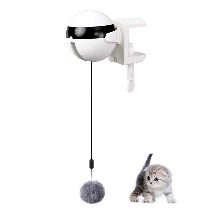 Løfte kattekugle legetøj elektrisk interaktivt puslespil automatisk smart kattekugle teaser legetøj kæledyrs elforsyning løfte kattekugler