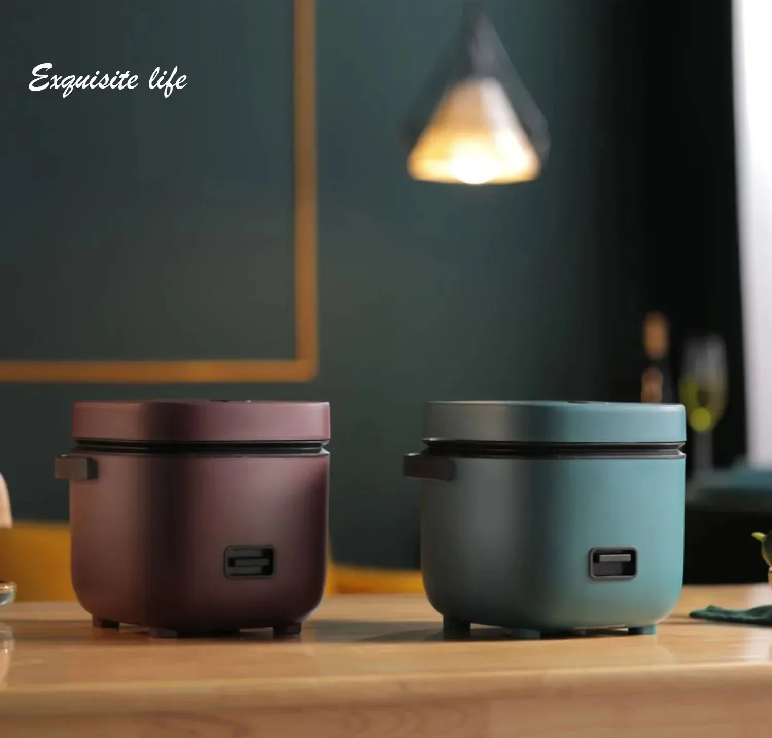 Mini olla arrocera automática para el hogar, máquina de cocina eléctrica para 1-2 personas, calentador de alimentos, vaporizador, olla arrocera pequeña de 1,2 L