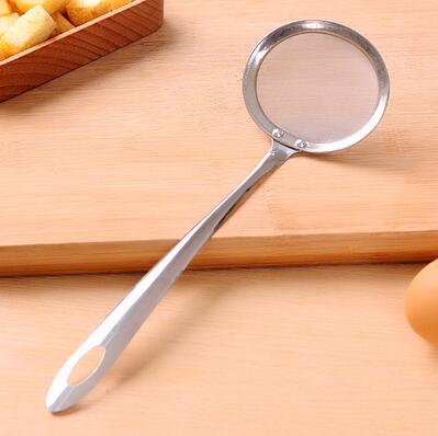 Rvs draad fijnmazige oliezeef bloemzeef vergiet keukengereedschap drie maten: S    207.5cm