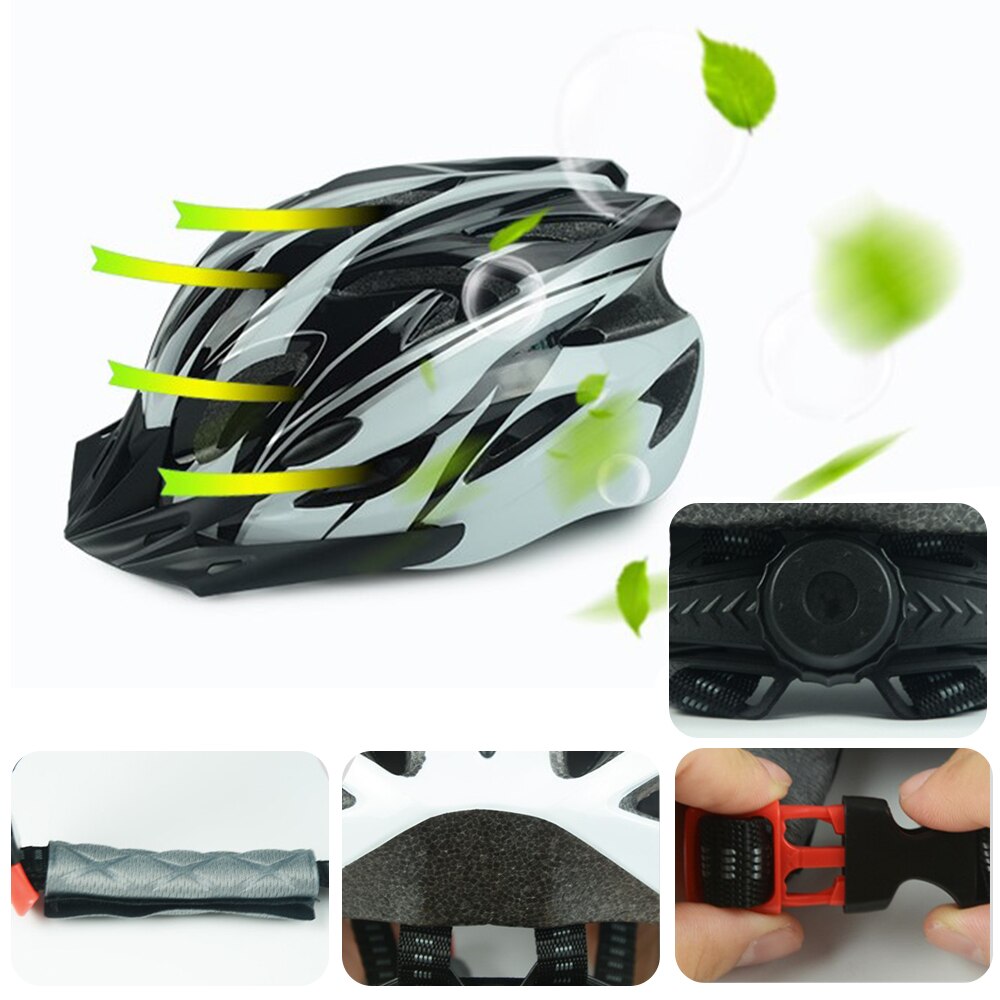 Cycling Bicycle Bike Helmet MTB for Man Multi-Color Riding Road Bike Integrated-Mold Lightweight Breathable Equipment Helmet