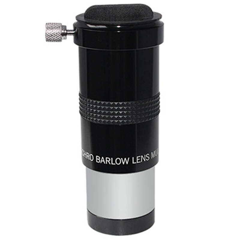 1.25 Inch 3X Barlow Lens Voor Telescoop Oculair Metalen Gebruikt Voor Astronomische Fotografie
