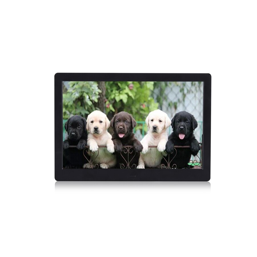 wall mounting digital photo album 12 inch electronic video photo frame vfd display headphone speaker driver