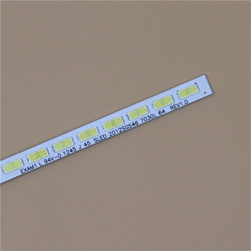 Barres lumineuses de réseau de LED de TV pour Toshiba 46TL938F 46TL938G 46TL939G 46 pouces Kit de matrice de bande de rétro-éclairage de LED 64 bandes de lampes de LED