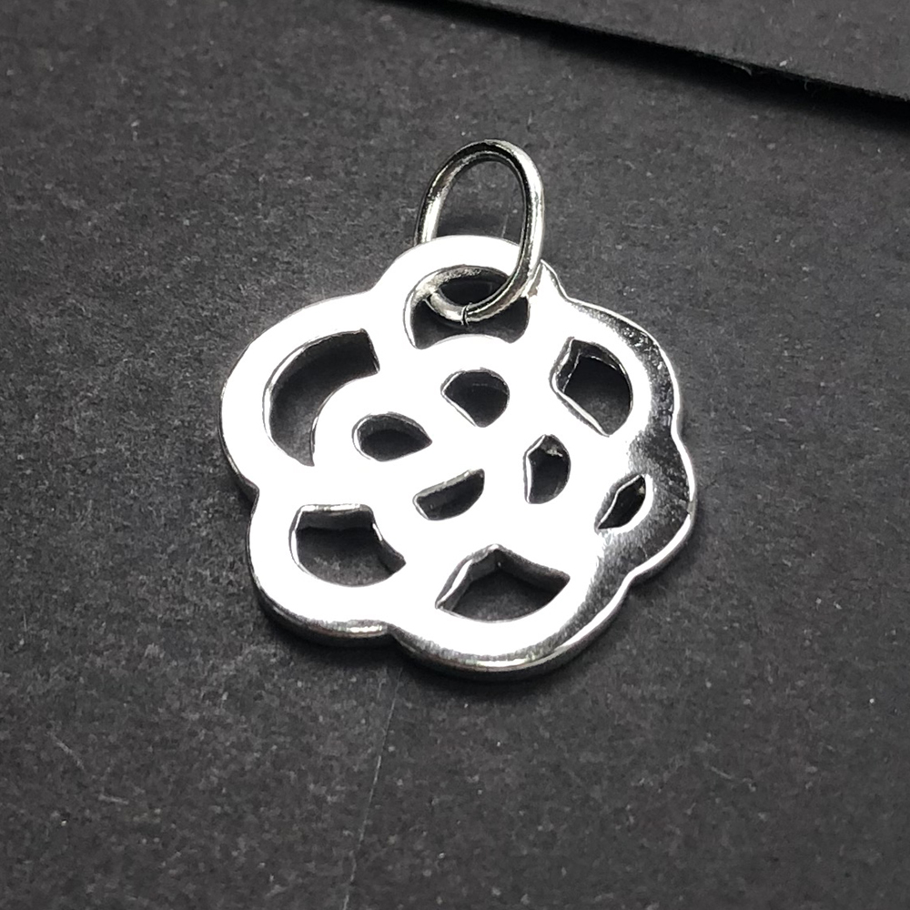 Anheng rose ornament merke glam 925 sterlingsølv smykker romantisk til kvinner