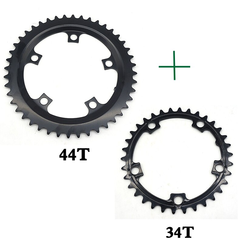 TSDZ2 Chain Wheel Chain Ring 34T 42T 44T 52T Electric Bicycle Ebike Part Chainwheel TongSheng Mid Drive Motor Chainwheel: 34T 44T