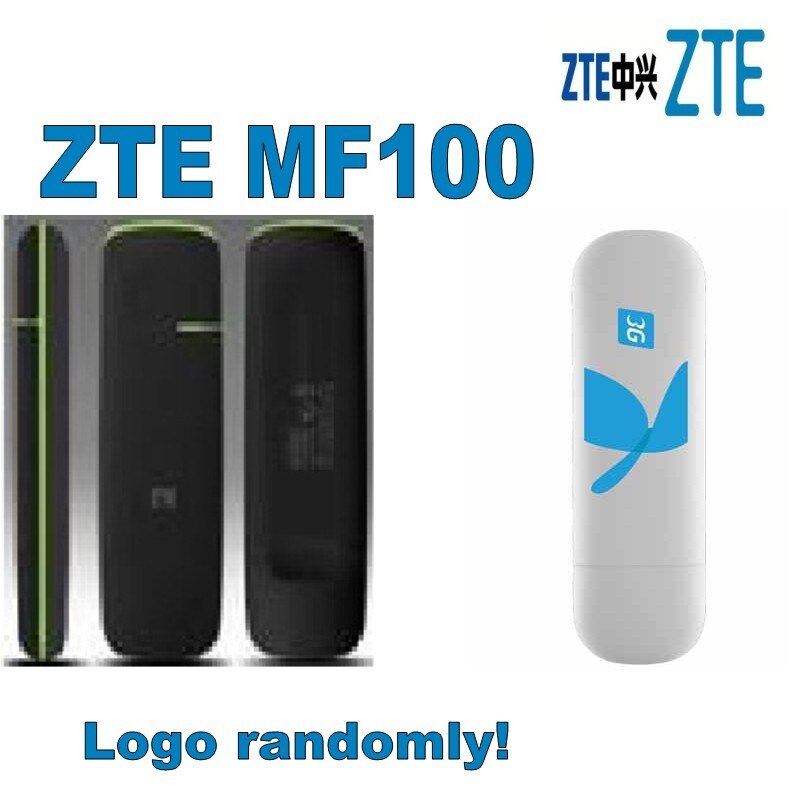 Unlocked ZTE MF100 3G 3.6M USB dongle wireless Modem