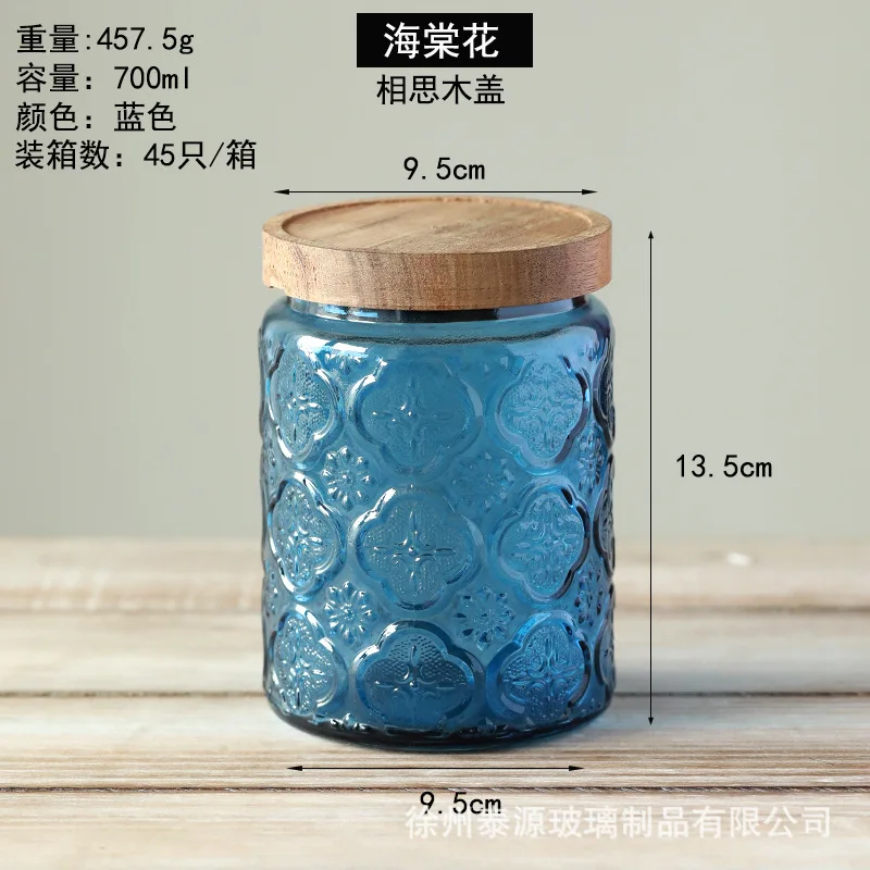 Contenedor de alimentos para cocina, tarros de vidrio con tapa, cajas organizadoras de cereales, tarros de albañil, caja de aperitivos, botellas de vidrio selladas, Gadgets: Gris oscuro