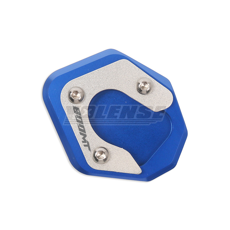 Suporte lateral para motocicleta, suporte lateral para extensão de pé, placa lateral para 800mt 800 mt 800mtx: Marfim