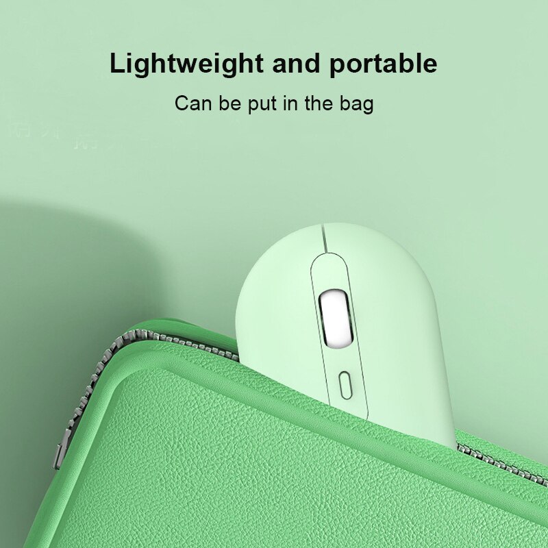 Dual Model 2.4G Bluetooth Silent Wireless Mouse Rechargeable Gaming Wireless Ergonomic Magic Mouse For PC Gamer Computer Laptop