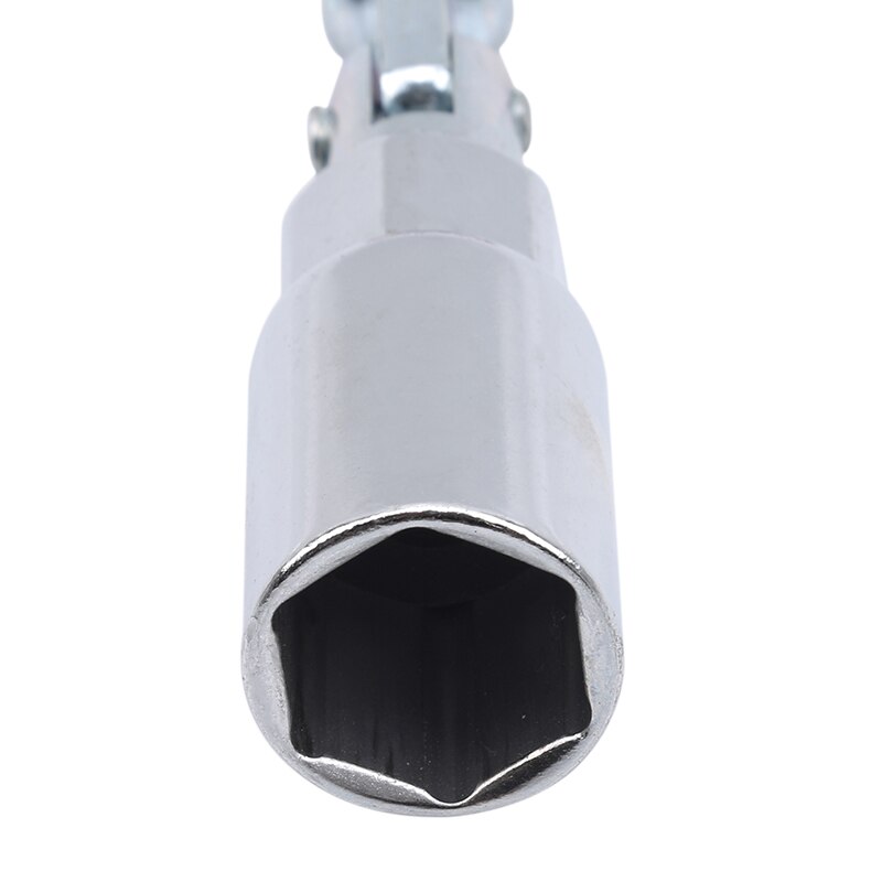 Spark Plug Removal Tool 16Mm 21Mm Flexible Spanner Socket 4-17T Handle T Bar