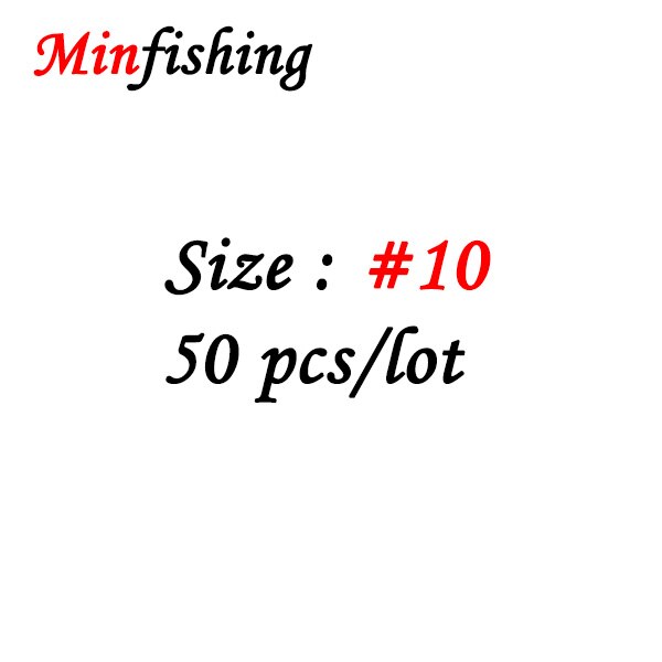 Minfishing 50 Stks/partij Vissen Connector Ms + Ydl Vissen Swivel Met Coastlock Snap Vissen Lokken Accessoires: Size 10