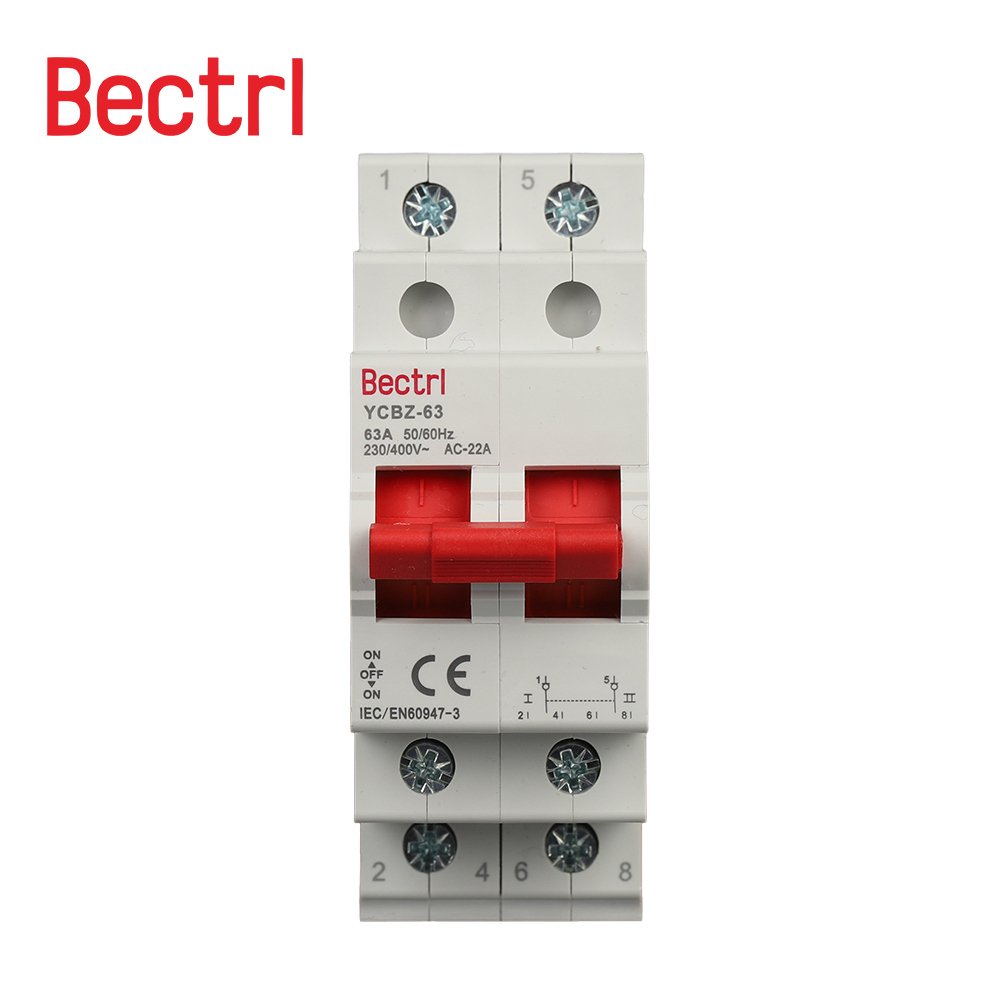 Interruptor de cambio 1/2/3/4P 40A/63A 50/60Hz seccionadores interruptor carga y romper el circuito seguridad residencial del hogar