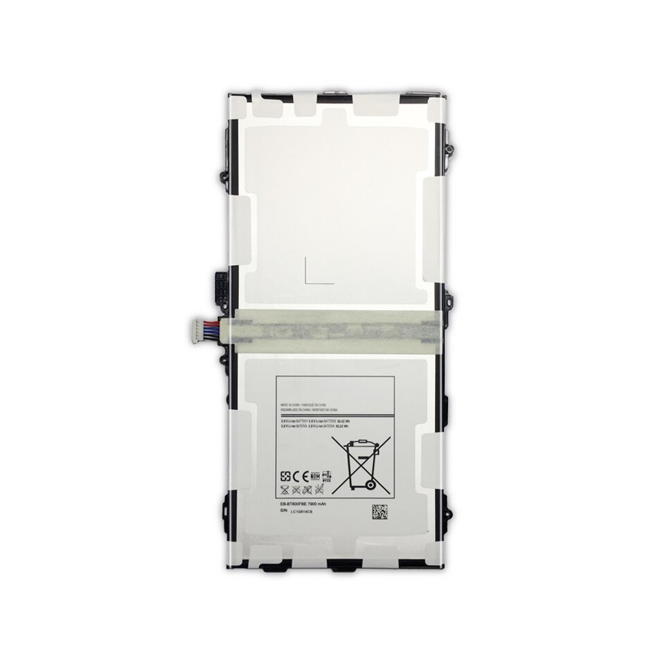 Tablet Li-Polymer Battery For Samsung Galaxy Tab S 10.5 SM T800 T801 T805 SM-T800 SM-T810 Battery 7900mAh EB-BT800FBE