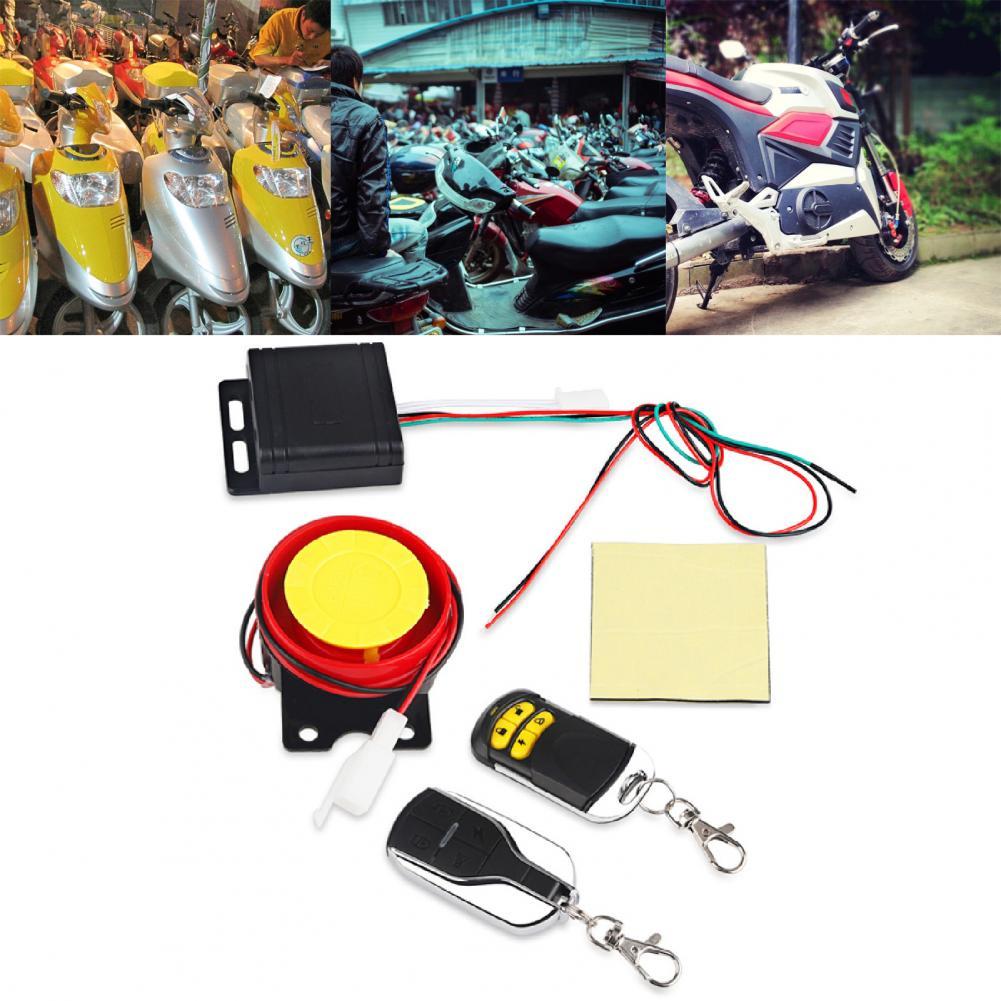 Small 1 Set Premium Motorcycle Anti-theft Security System Waterproof Anti-theft Device Intelligent for Electric Motor
