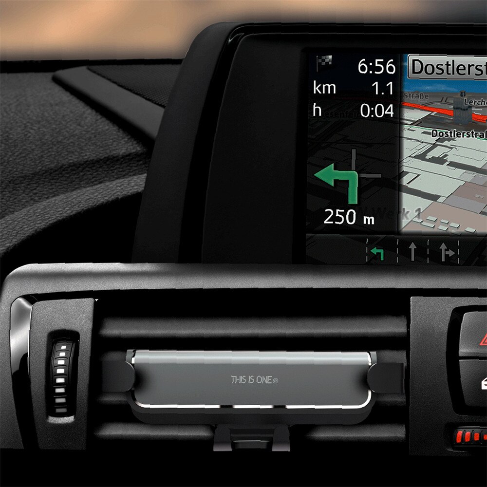 Zwaartekracht auto telefoonhouder telefoonstandaard in auto ventilatierooster telefoon grip standaard ondersteuning smartphone voor iphone xiaomi huawei