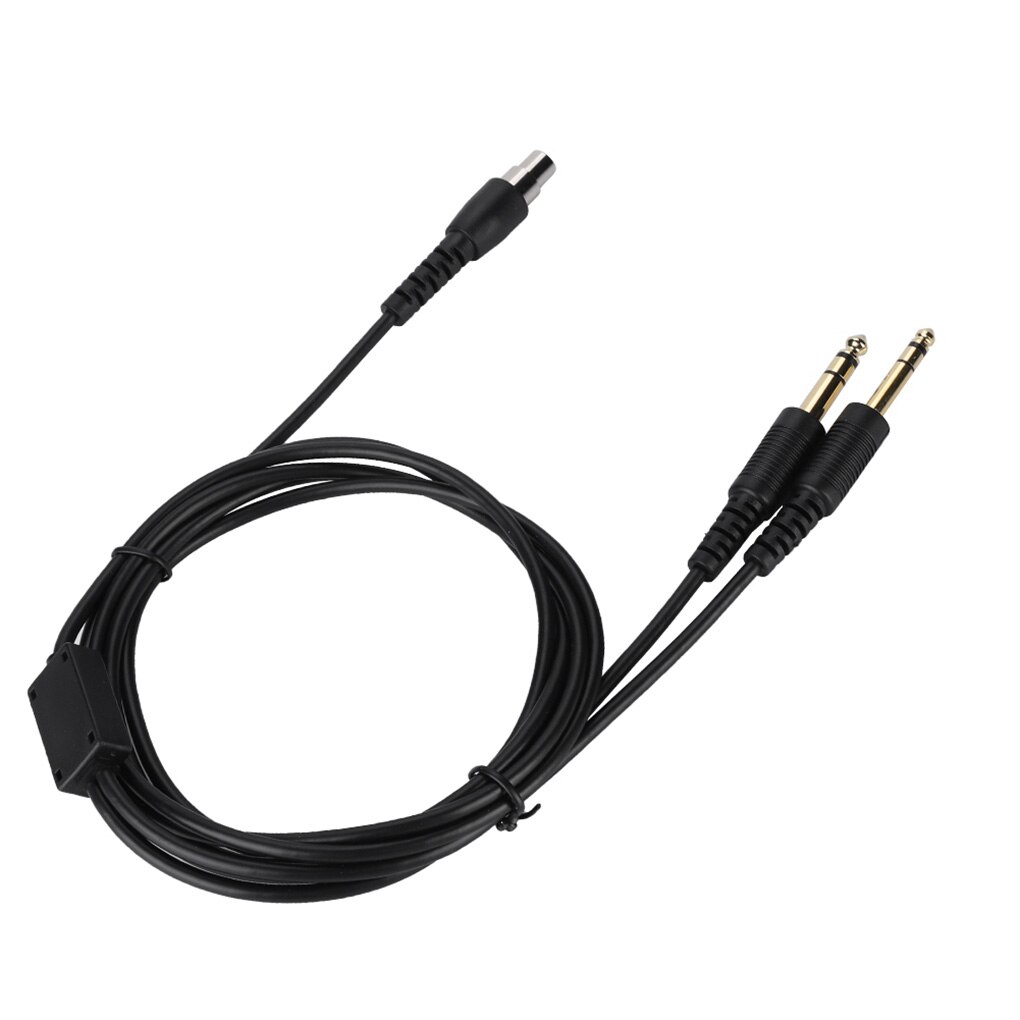 Pilot DIY Cable Switch Plug 230cm Aviation Headphone Plug Cable Replacement Cable Adapter Universal