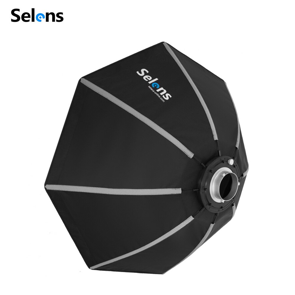 Selens 80cm przenośny Lampa błyskowa odkryty ośmiokąt parasol Softbox dla Godox V860II TT600 Yongnuo YN560 IV TR-988 Speedlite miękkie pudełko