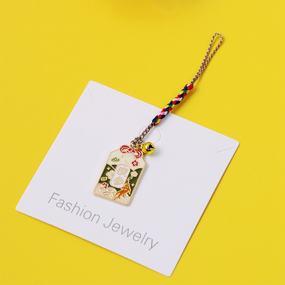 Japanese Style Smart phone Strap Lanyards for iPhone Samsung Xiaomi Mobile Phone Strap Rope Lucky Fish Decoration Phone Charm: H