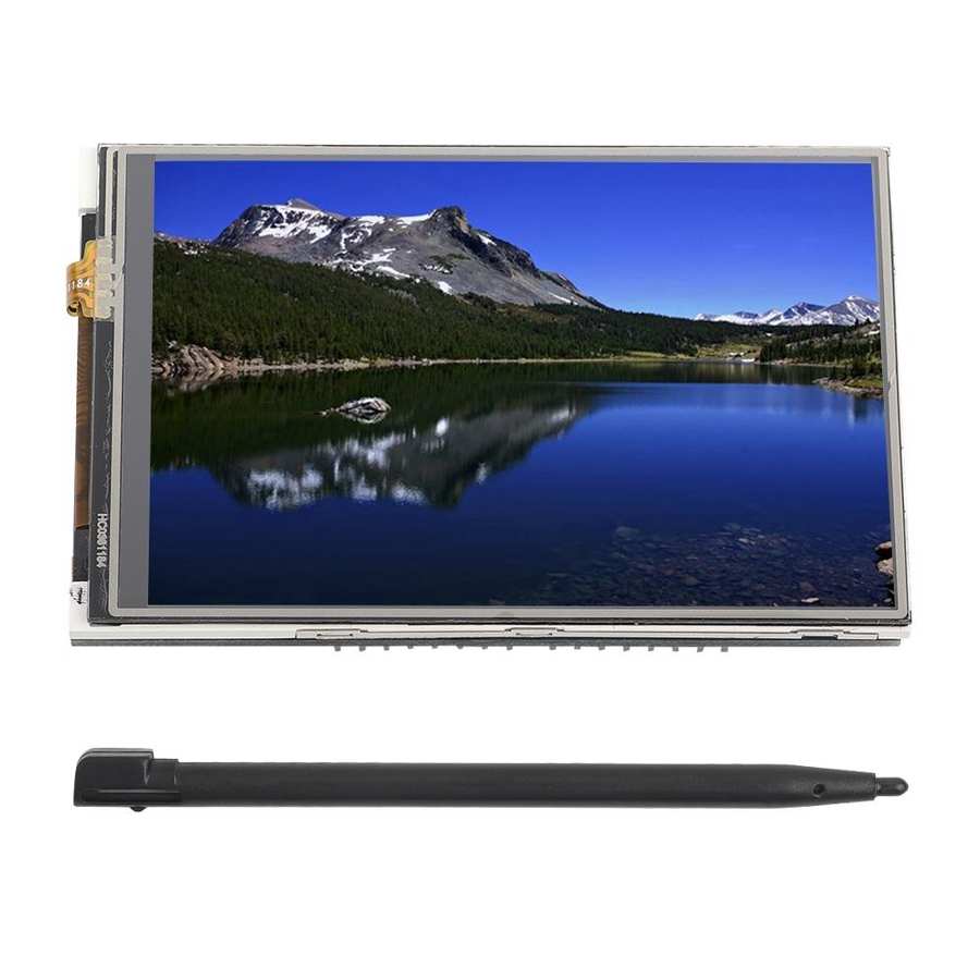 3.5 Inch TFT LCD Screen Module 480 x 320 For Arduino &amp; MEGA 2560 Board With/Without Touch Panel Equipped With Memory Card Socket: With touch