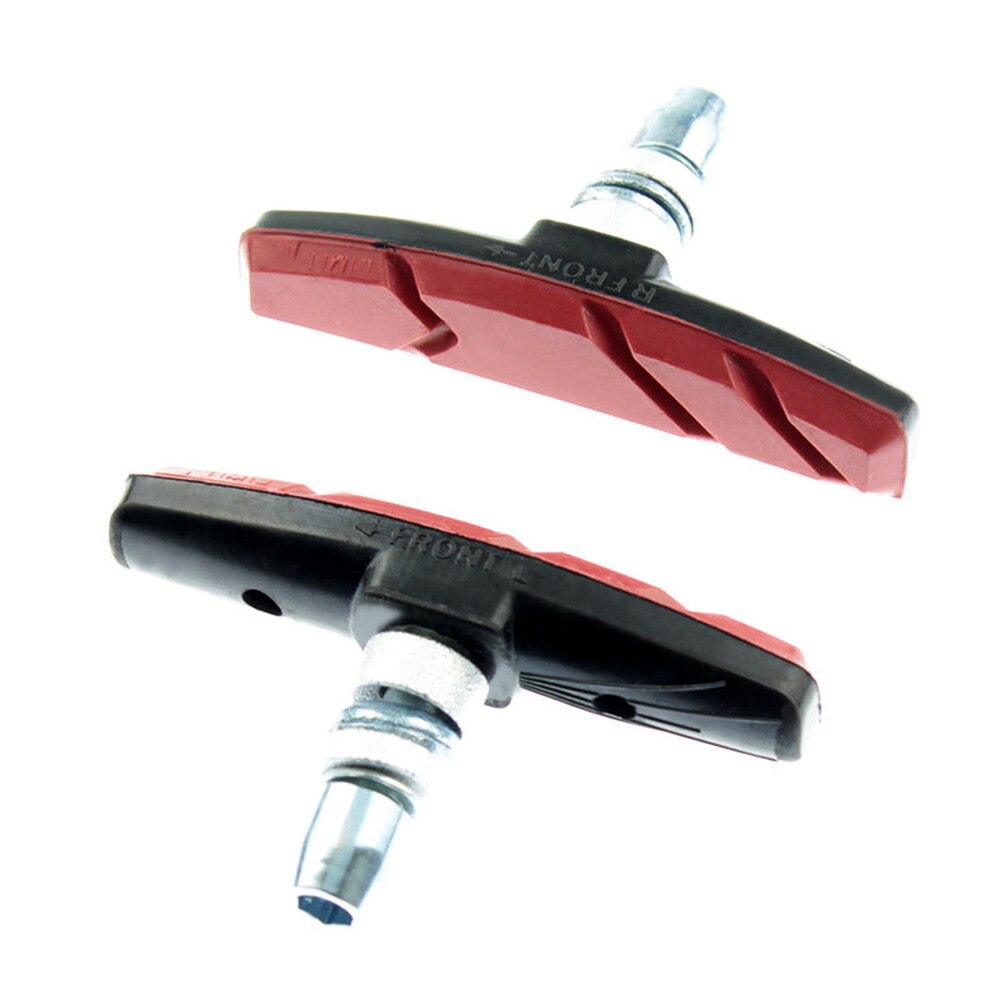 1Pair Of Cycling Silent Brakes Holder Block Clamp V-Brake Mechanical Linear Pull Brake Holder Pads Rubber Blocks#