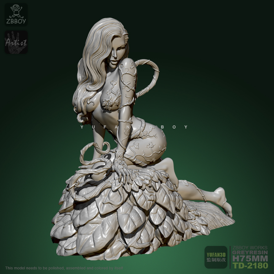 Kits de figuras de resina de 75mm modelo Banshee Self-assembledTD-2180