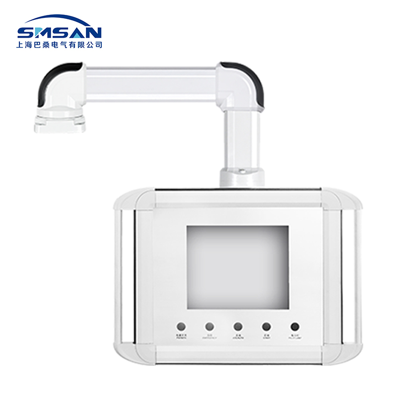 HMI enclosures/suspension arms enclosures and suspension arm systems Support arm systems for command enclosures and display pane