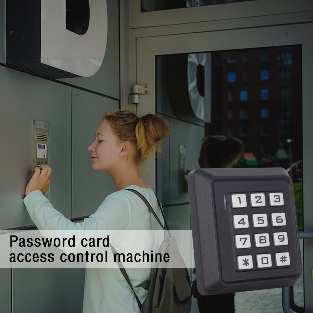 K30 Non-waterproof Password Card Access Control Code Card Access Control Luminous Keyboard Code Card