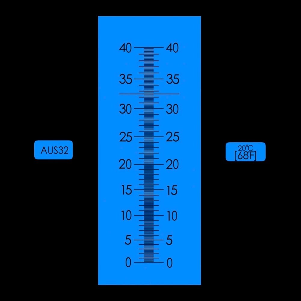 0-40% AdBlue Diesel Exhaust Fluid (DEF) Urea Concentration Refractometer - AUS 32 car refractometer