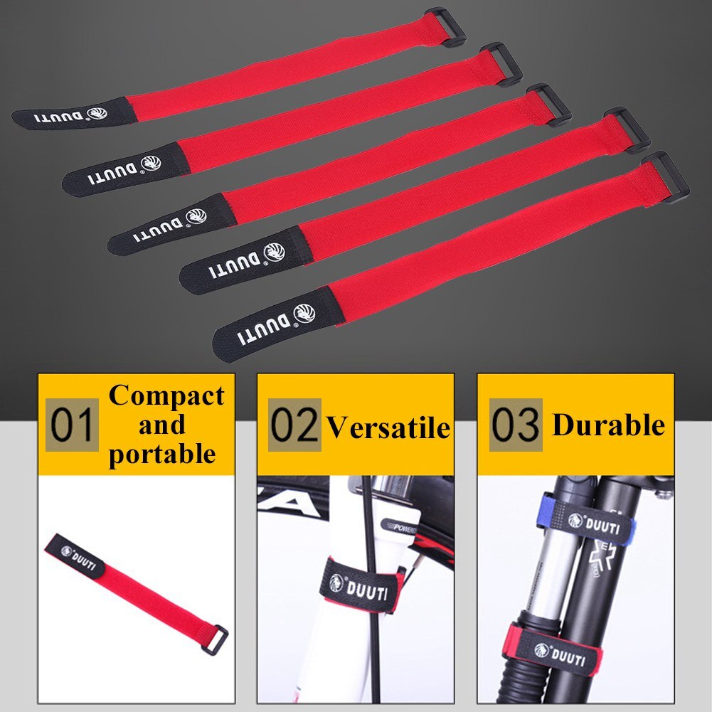 5 Teile/satz Sport Radfahren Reiten Einstellbare Nylon Fahrräder Lenker binden Riemen Fahrräder Zubehör Für draussen Reiten Und Radfahren