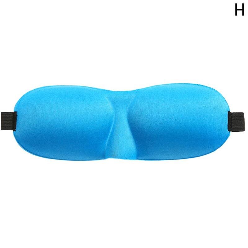 3D Sleep Mask Sleeping Eye Mask Yes / No nose Eyeshade Cover Shade Eye Patch Women Men Soft Portable Blindfold Travel Eyepatch: H