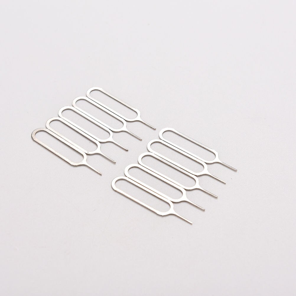 Está quente! 10 pçs/set Remoção Da Bandeja Do Cartão Sim Eject Ferramenta Chave Pino Agulha de Aço Inoxidável para huawei para o iphone iPad Samsung