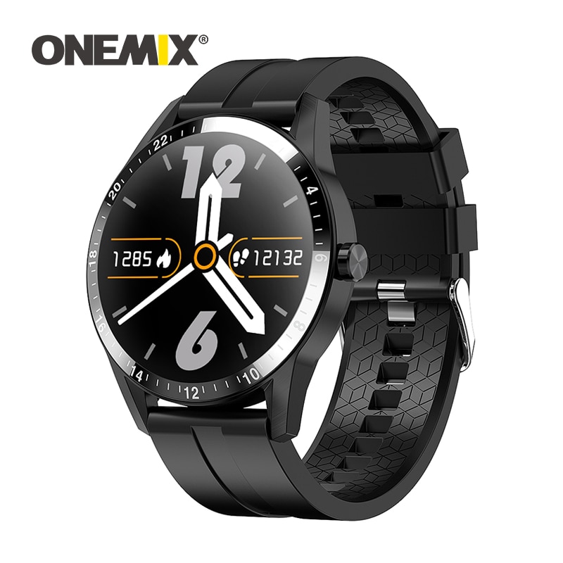 ONEMIX Smart Watch Men Heart Rate Blood Pressure Men ECG Reloj Inteligente Smart Watch for Android Phone Iphone IOS Huawei