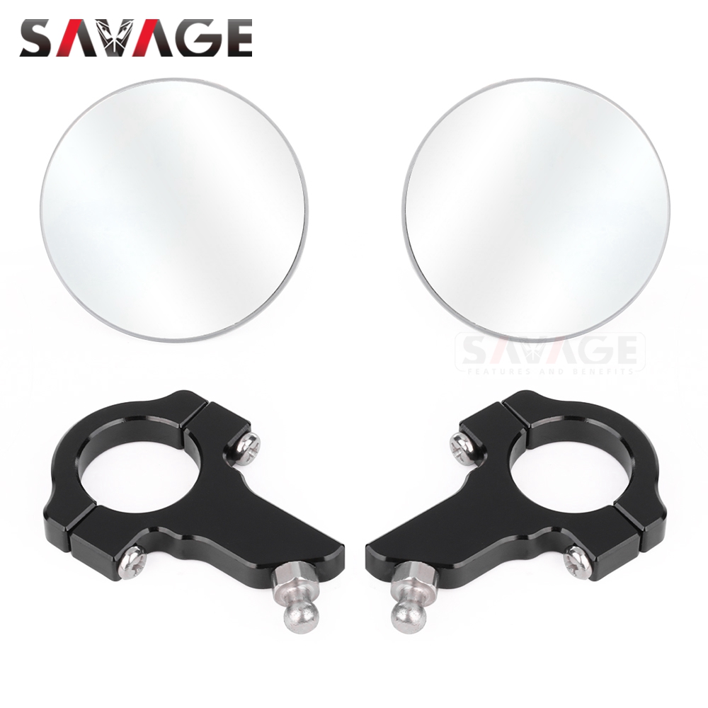 2025 RC390 RC125 Specchi retrovisori Specchio per punto cieco per RC 125 200 250 390 2014-2024 Specchio laterale ausiliario convesso senza montatura