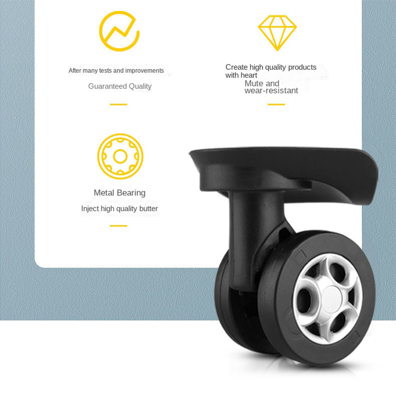 Suitable For Samsonite Trolley Case Universal Wheel Xingyu 076 Accessories Caster Suitcase Maintenance Silent Shock-Absorbing