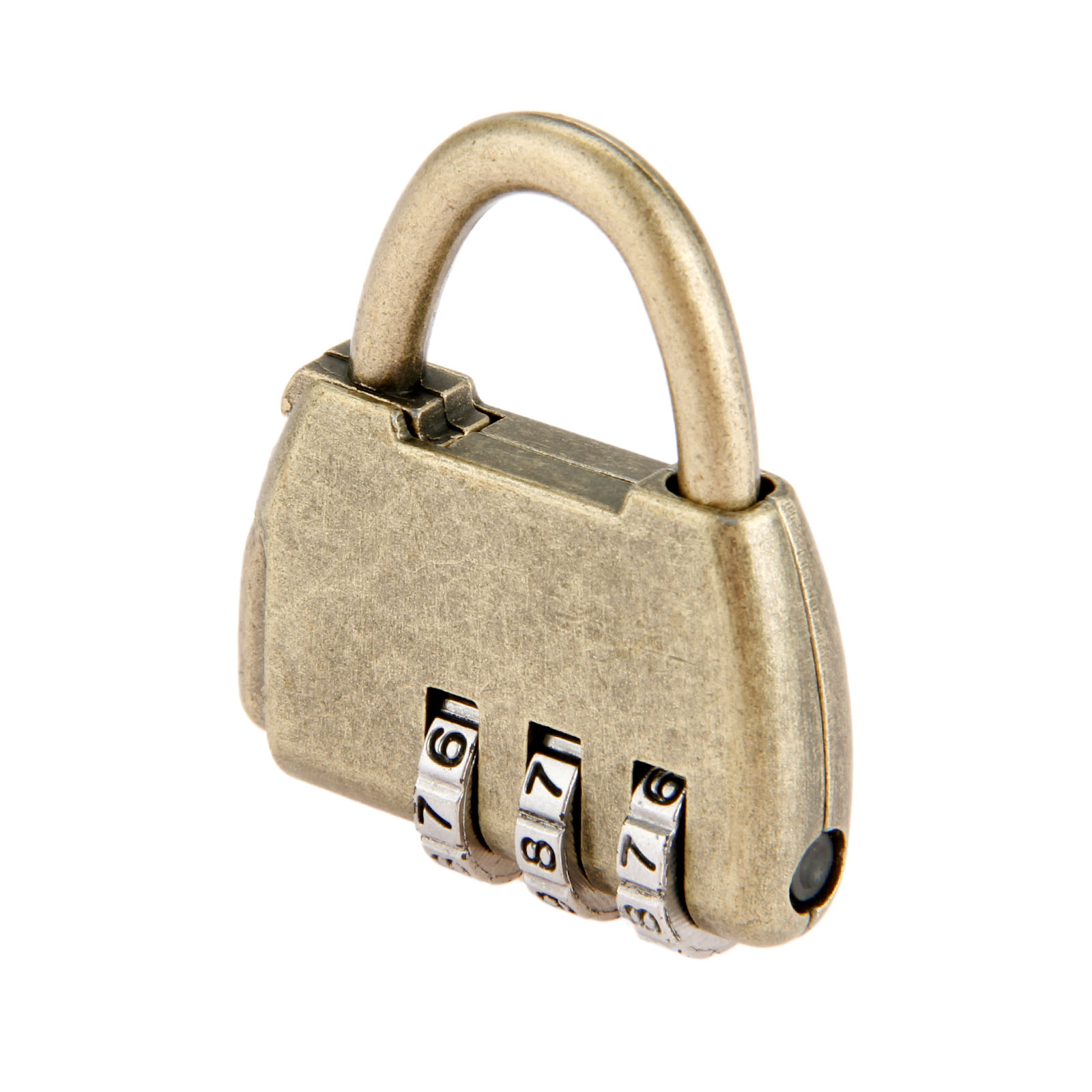 Antieke Bronzen Wachtwoord Sloten Sieraden Borst Doos Digitale Nummer Code Wachtwoord Lock Chinese Oude Hangslot Meubels Hardware 35*40mm