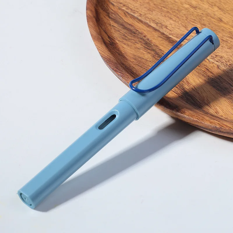 Smooth Writing Rollerball Pen with 0.5mm Black Refill, Popular Pens Clip, School Stationery, Various Color Choices: Light Grey