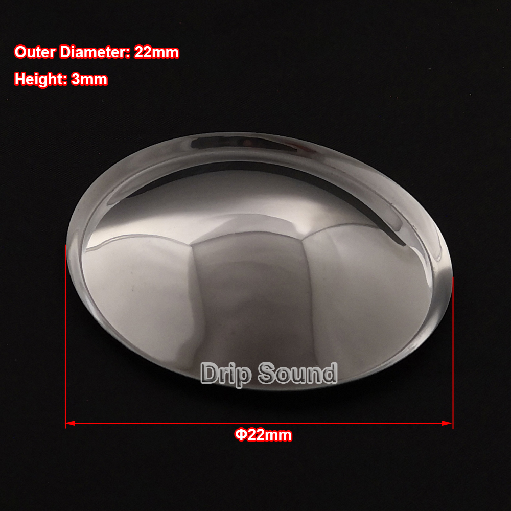 2 szt. 30mm/35mm/40mm/45mm/50mm/54mm/64mm/80mm/95mm Osłona Przeciwkurzowa Głośnika Niskotonowego Plastikowa Kopuła Stożek Części Zamienne do Naprawy Basu: czarny