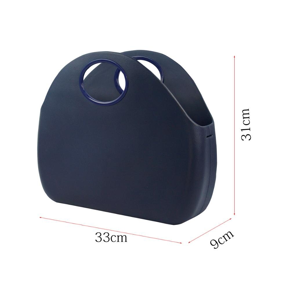 Obag-stijl tas voor o moon classic waterdichte eva-tas van rubber en siliconen voor dames